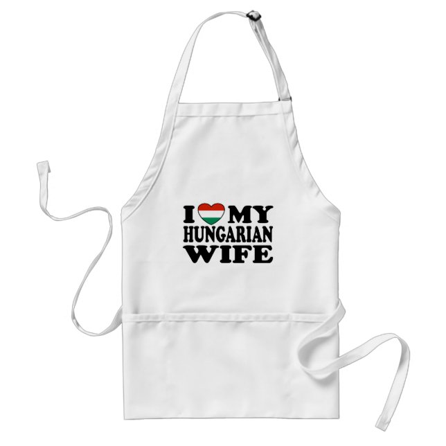 Hungarian Wife Adult Apron (Front)