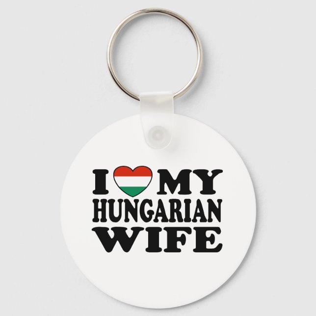 Hungarian Wife Keychain (Front)
