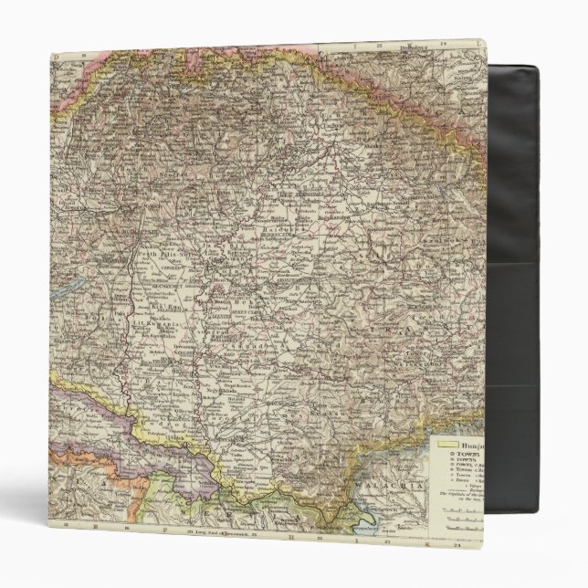 Hungary 4 3 ring binder (Front/Inside)