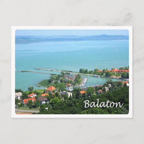 Hungary _ Balaton _ Postcard