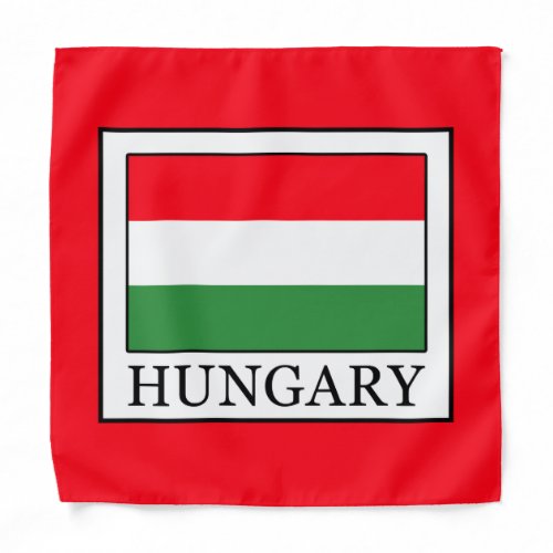 Hungary Bandana