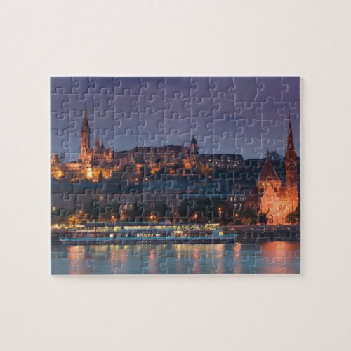 HUNGARY Budapest Castle Hill Calvinist Church Jigsaw Puzzle