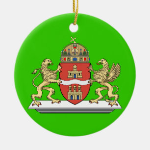 Hungary Budapest Christmas Ornament