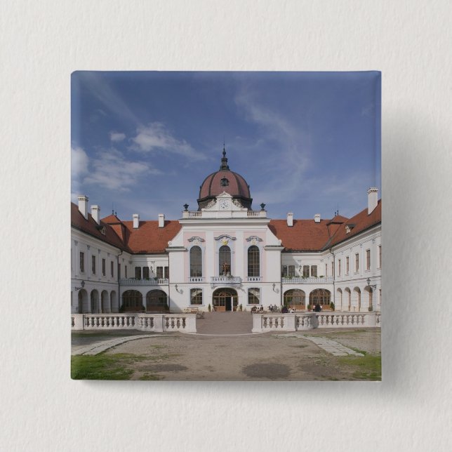 Hungary, Budapest, Godollo: Royal Mansion, Home Button (Front)