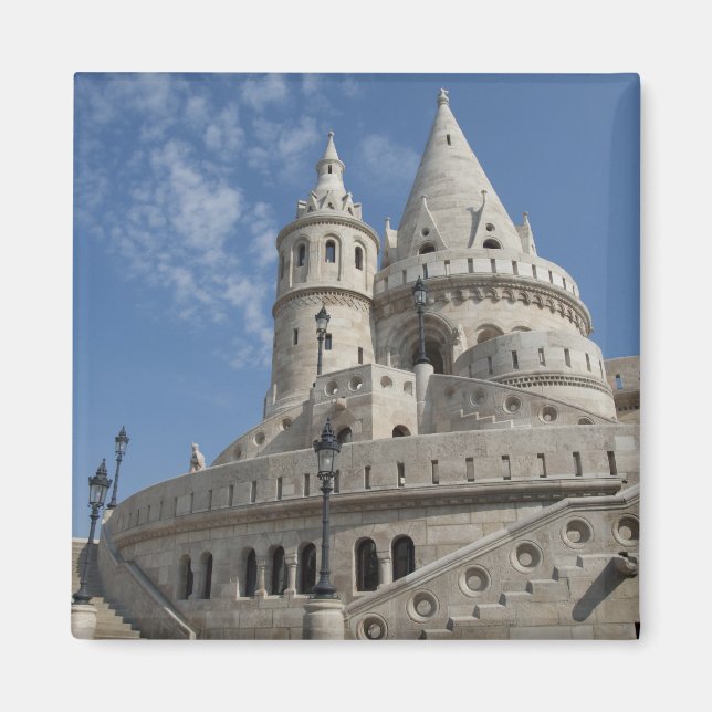 Hungary, capital city of Budapest. Buda, Castle 2 Magnet (Front)