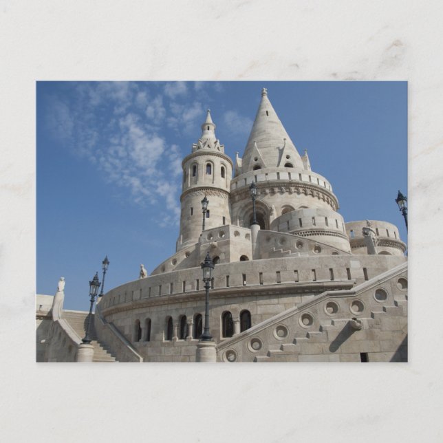 Hungary, capital city of Budapest. Buda, Castle 2 Postcard (Front)