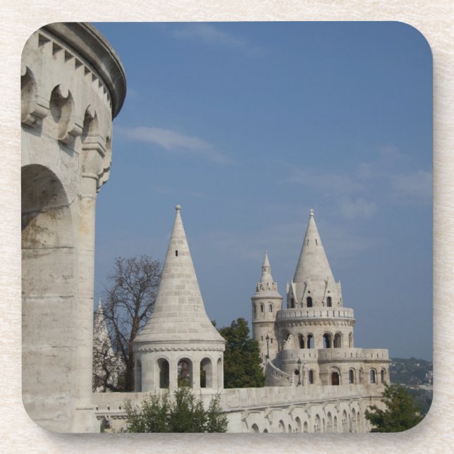 Hungary, capital city of Budapest. Buda, Castle Coaster (Front)