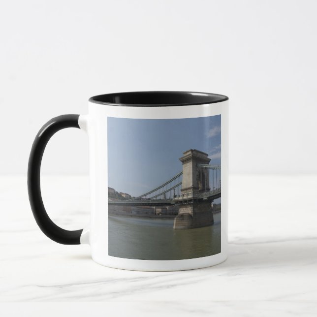 Hungary, capital city of Budapest. Historic 3 Mug (Left)