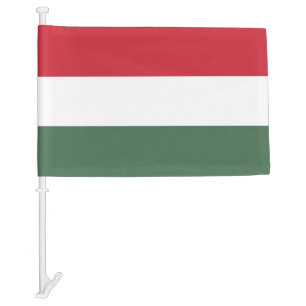 Hungary Car Flag