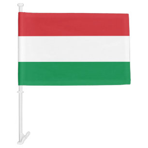 Hungary Car Flag