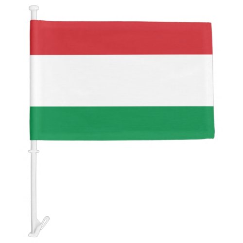 Hungary Car Flag