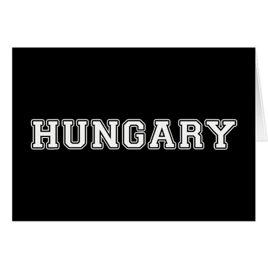 Hungary Cards (Front Horizontal)