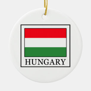 Hungary Ceramic Ornament