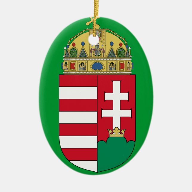 HUNGARY*- Christmas Ornament / Magyar Dísz (Front)