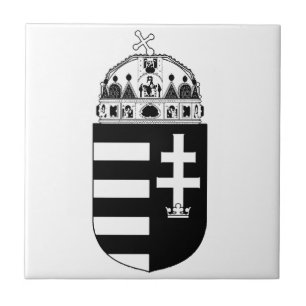 Hungary Coat of arms Ceramic Tile