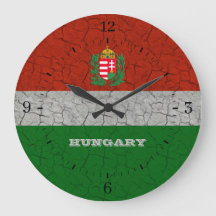 Hungary Coat of Arms Cracked Grunge Gifts