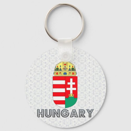 Hungary Coat of Arms Keychain