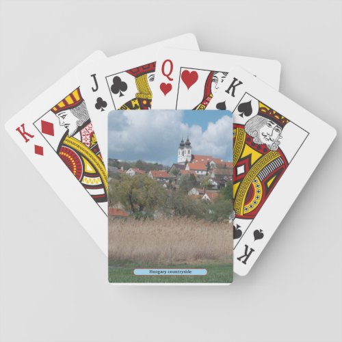 Hungary countryside playing cards