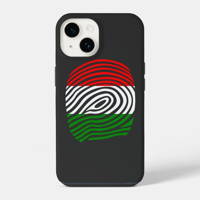 Hungary DNA Iphone Case (Back)