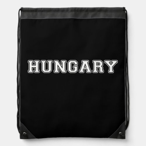 Hungary Drawstring Bag