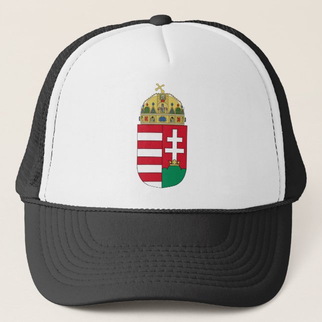 hungary emblem trucker hat (Front)