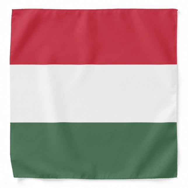 Hungary Flag Bandana (Front)