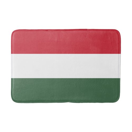 Hungary Flag Bath Mat