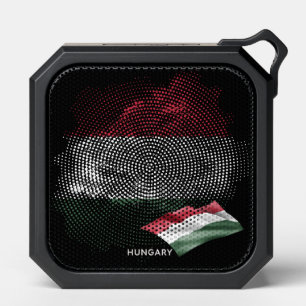 Hungary flag bluetooth speaker