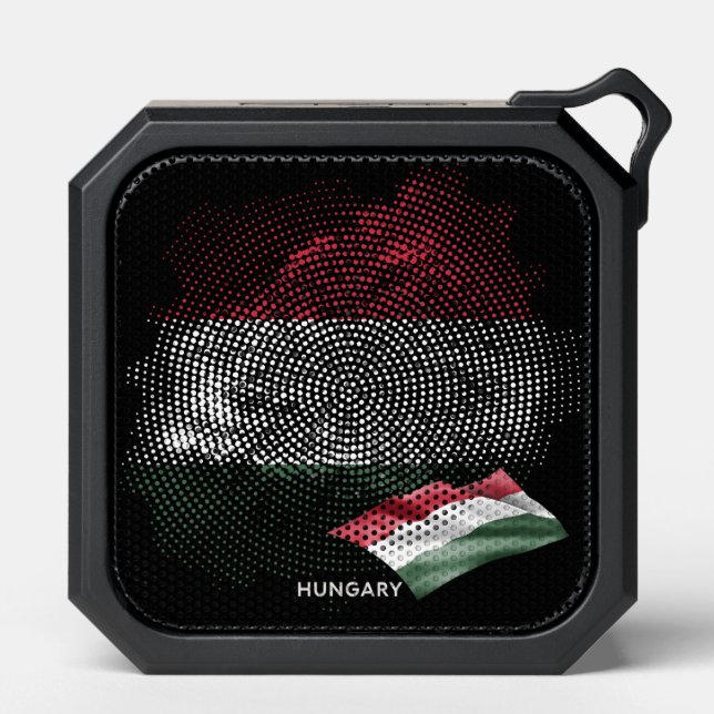 Hungary flag bluetooth speaker (Front)