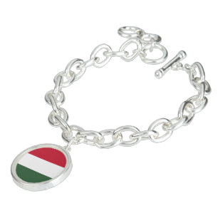 Hungary flag bracelet