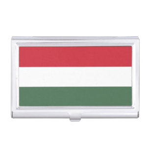 Hungary Flag Business Card Case