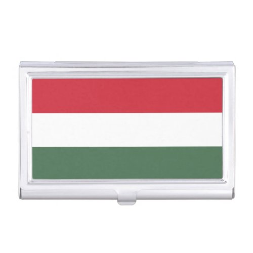 Hungary Flag Business Card Case