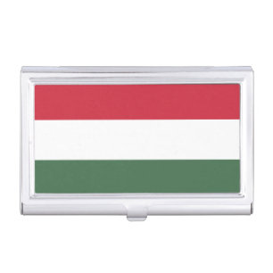 Hungary Flag Business Card Case
