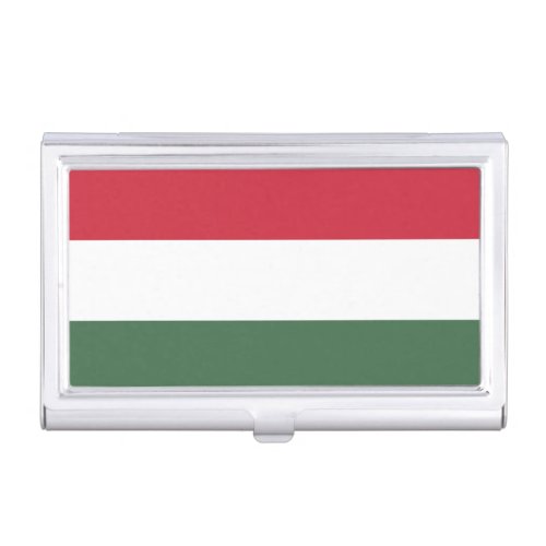 Hungary Flag Business Card Case