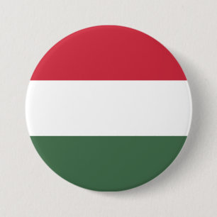Hungary Flag Button