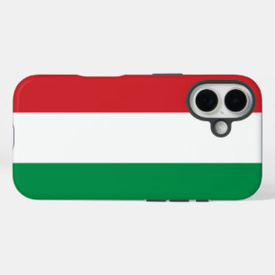 Hungary Flag iPhone 16 Case