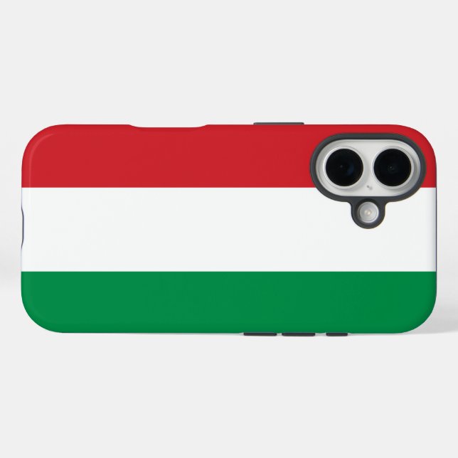 Hungary Flag Case-Mate iPhone Case (Back (Horizontal))