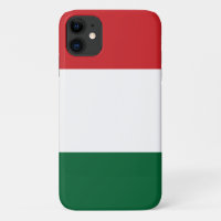Hungary flag iPhone 11 case