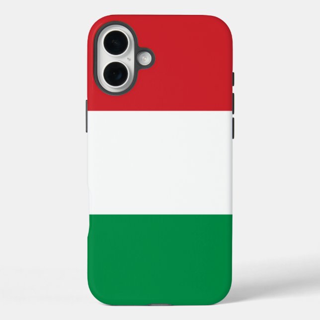 Hungary Flag Case-Mate iPhone Case (Back)