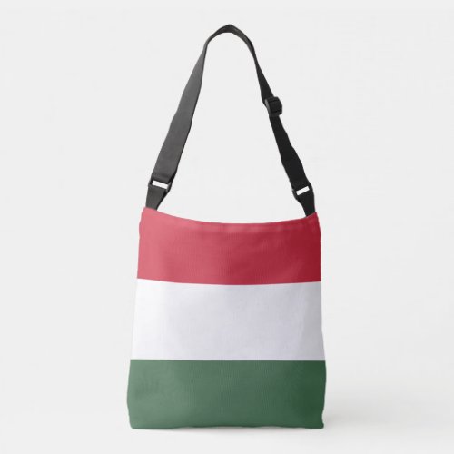 Hungary Flag Crossbody Bag