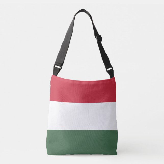 Hungary Flag Crossbody Bag (Front)