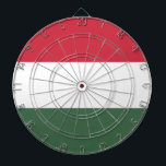 Hungary Flag Dart Board<br><div class="desc">Hungary Flag</div>