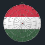 Hungary Flag Dart Board<br><div class="desc">Hungary Flag</div>