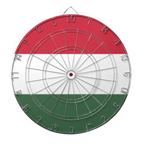 Hungary Flag Dart Board