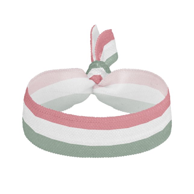 Hungary Flag Elastic Hair Tie (Front)