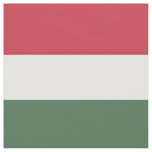 Hungary flag fabric