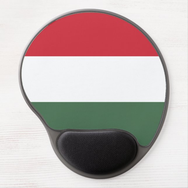 Hungary Flag Gel Mouse Pad (Front)