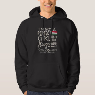 Hungary Flag Girl   Hungarian Pride Souvenir Women Hoodie