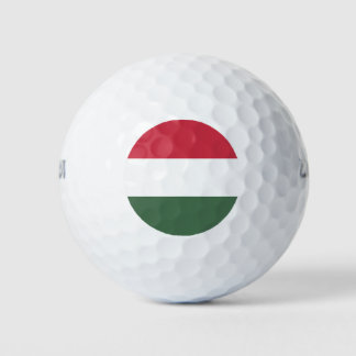 Hungary flag golf balls