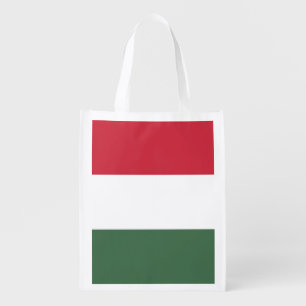Hungary Flag Grocery Bag